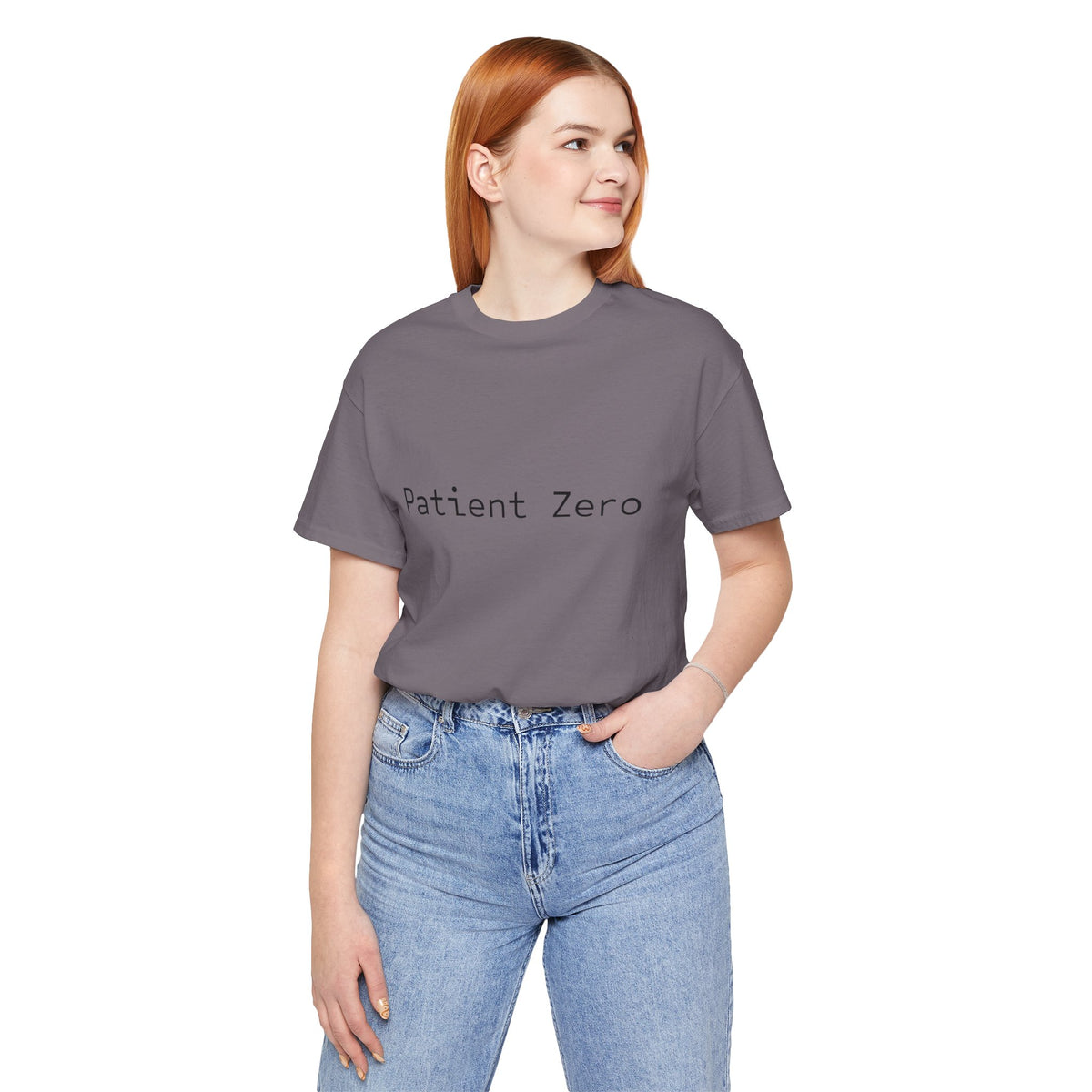 Patient Zero T-Shirt — Minimalist Text Tee