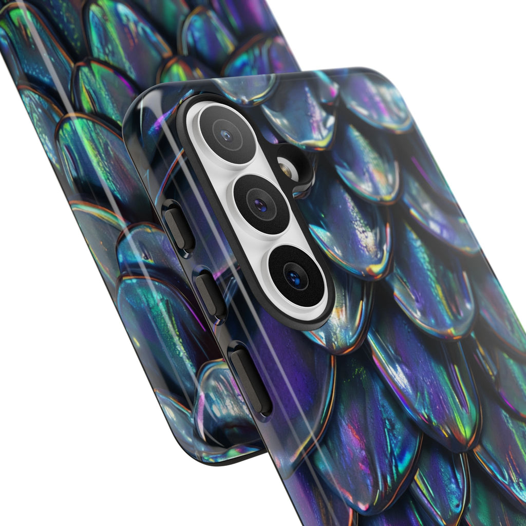 Dragon Scale Phone Case — Iridescent Dragon Scale Tough Case