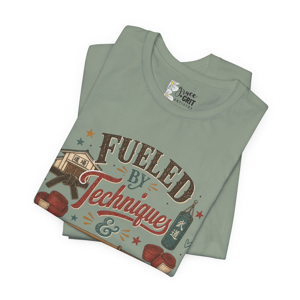 Fueled by Techniques & Tradition T-Shirt | Baking / Rustic Kitchen Design
