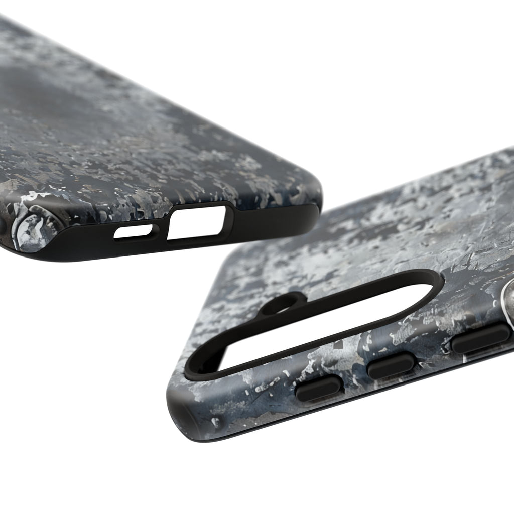 Rugged Rusted Metal Phone Case — Industrial Distressed Armor for iPhone