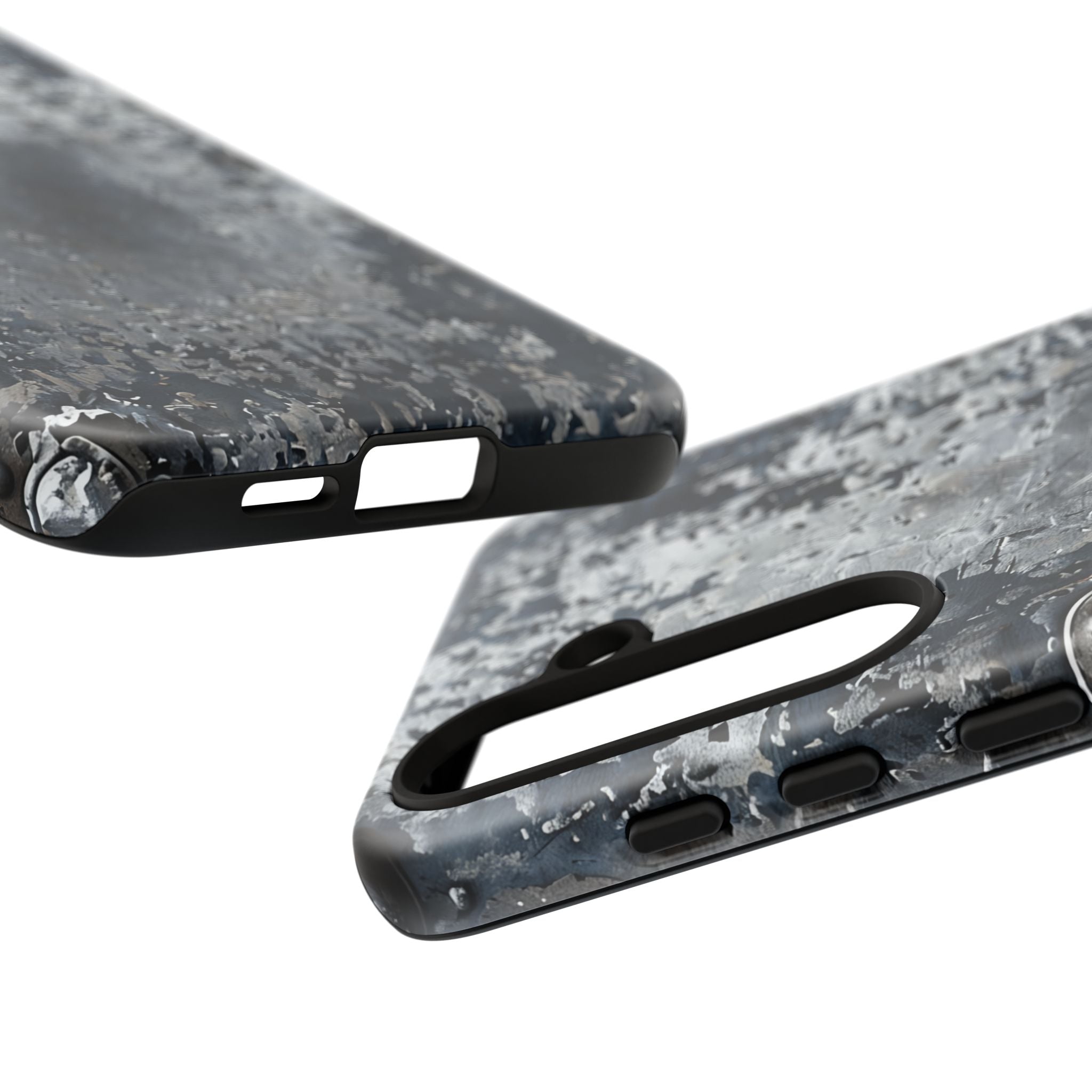 Rugged Rusted Metal Phone Case — Industrial Distressed Armor for iPhone