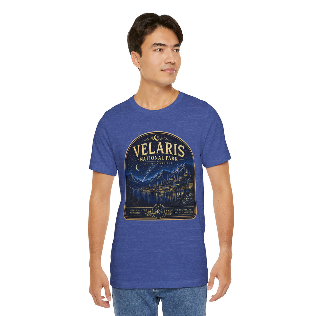 Velaris National Park Tee — Nighttime Cityscape Graphic Shirt