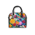 Colorful Floral Shoulder Handbag