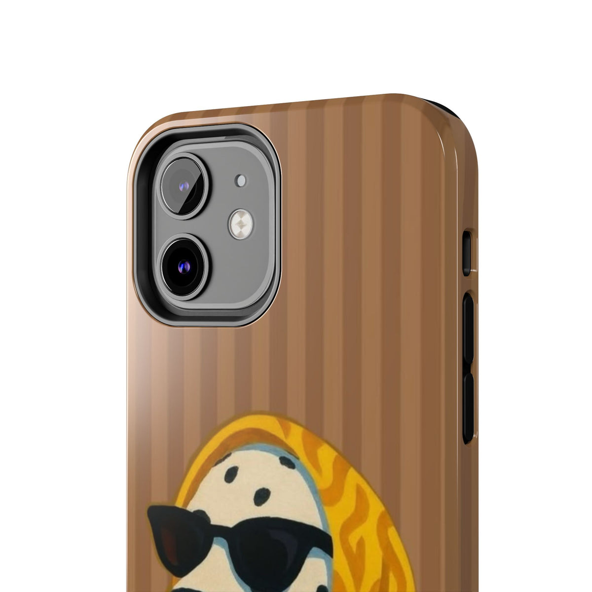 Dalmatian in Scarf Tough Phone Case — Retro Dog Print Protective Cover