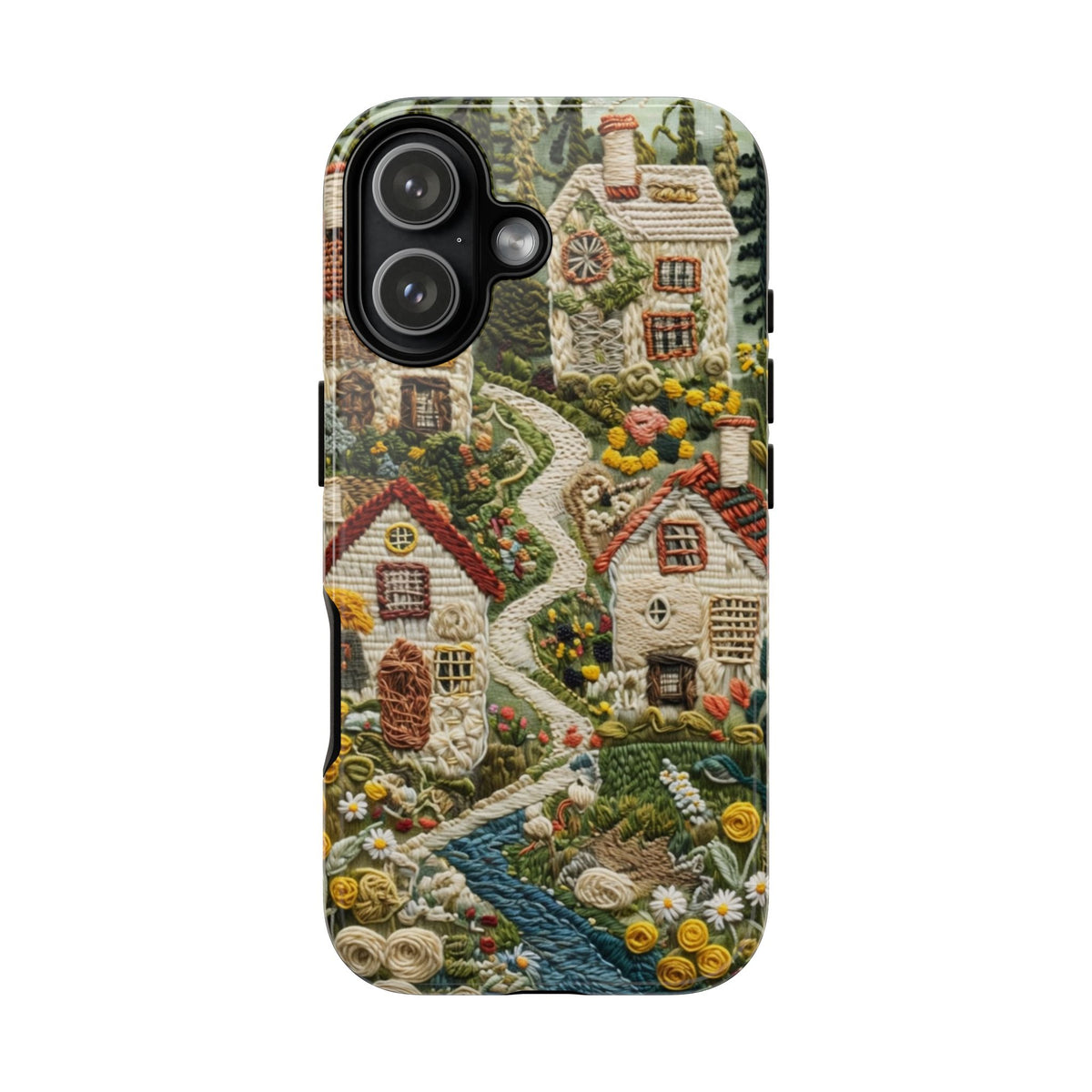 Cottagecore Garden Village Phone Case