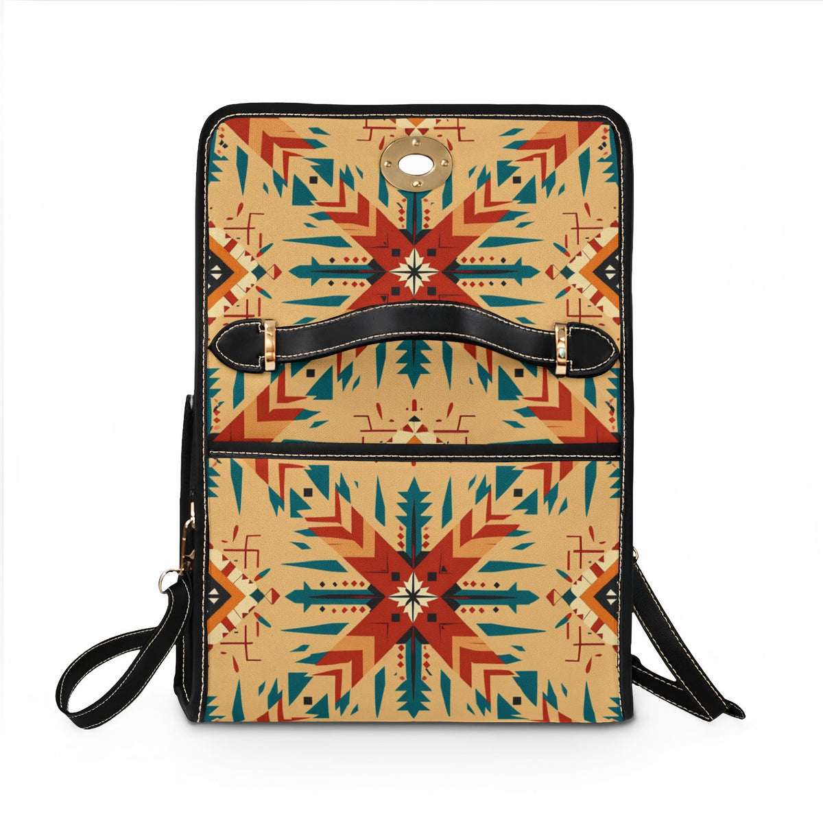 Southwestern Geometric Canvas Bag