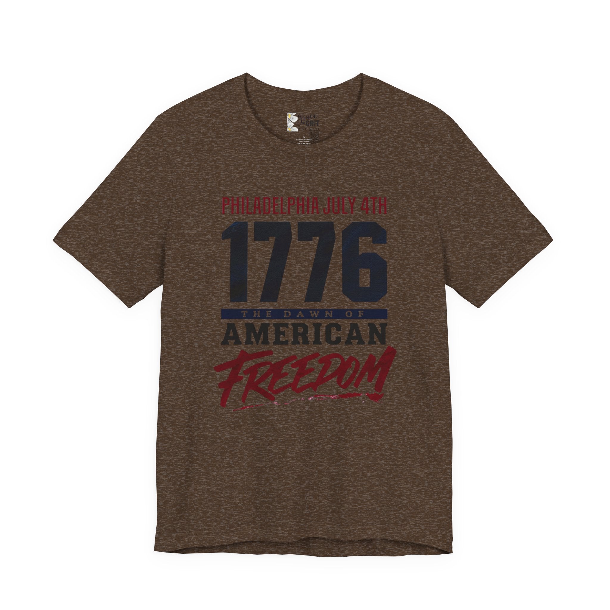 1776 American Freedom Tee — Philadelphia July 4th Patriotic T-Shirt