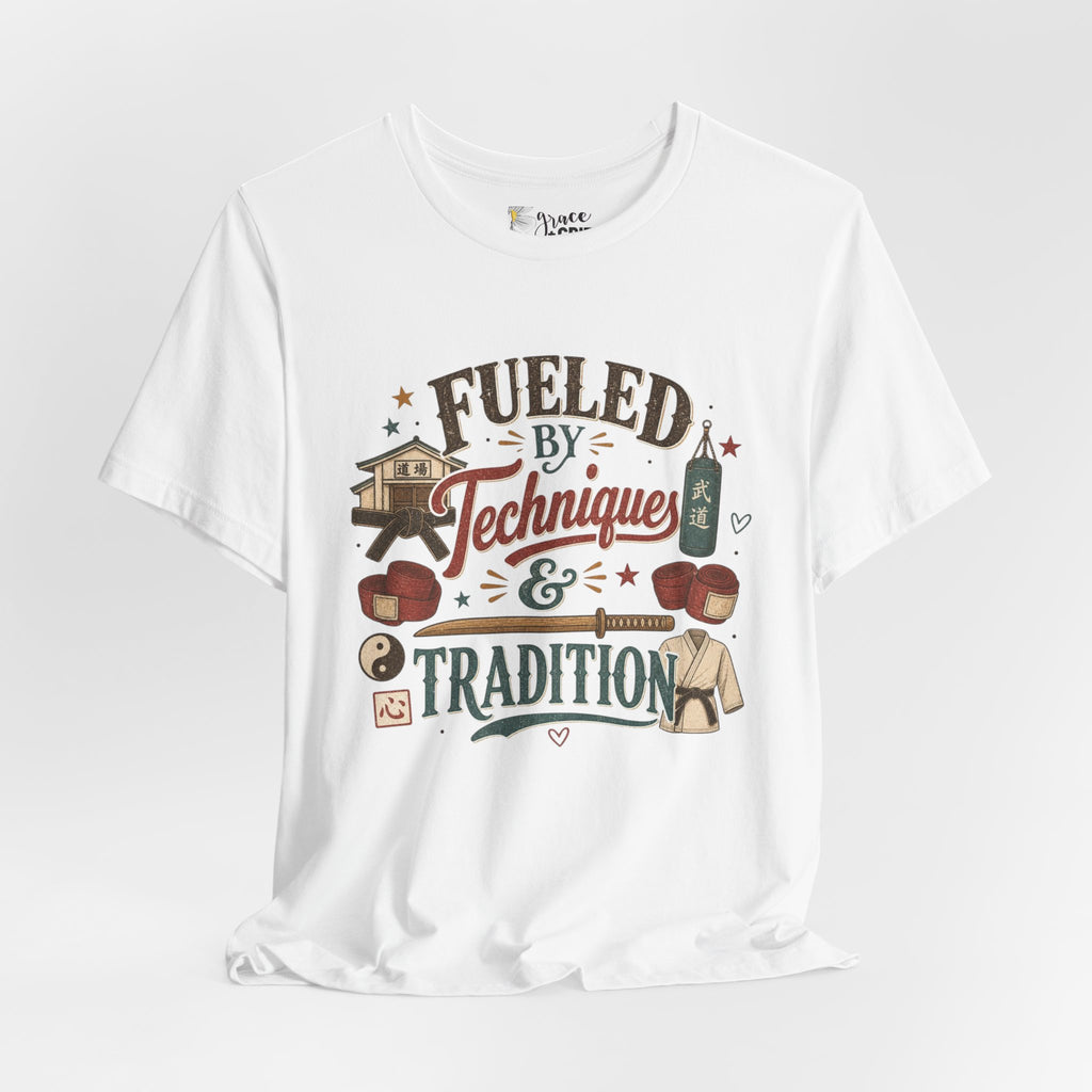 Fueled by Techniques & Tradition T-Shirt | Baking / Rustic Kitchen Design