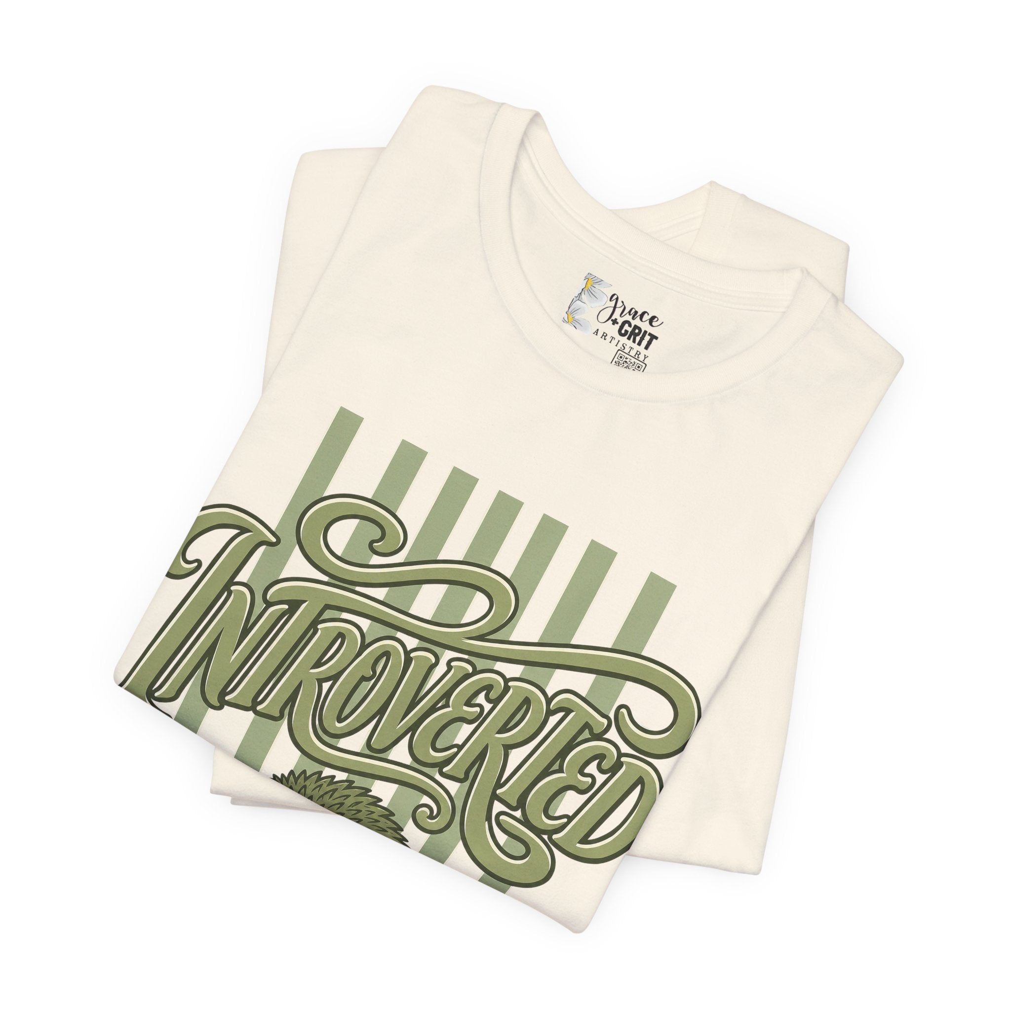 Introverted Hedgehog Tee — Cute Introvert Shirt