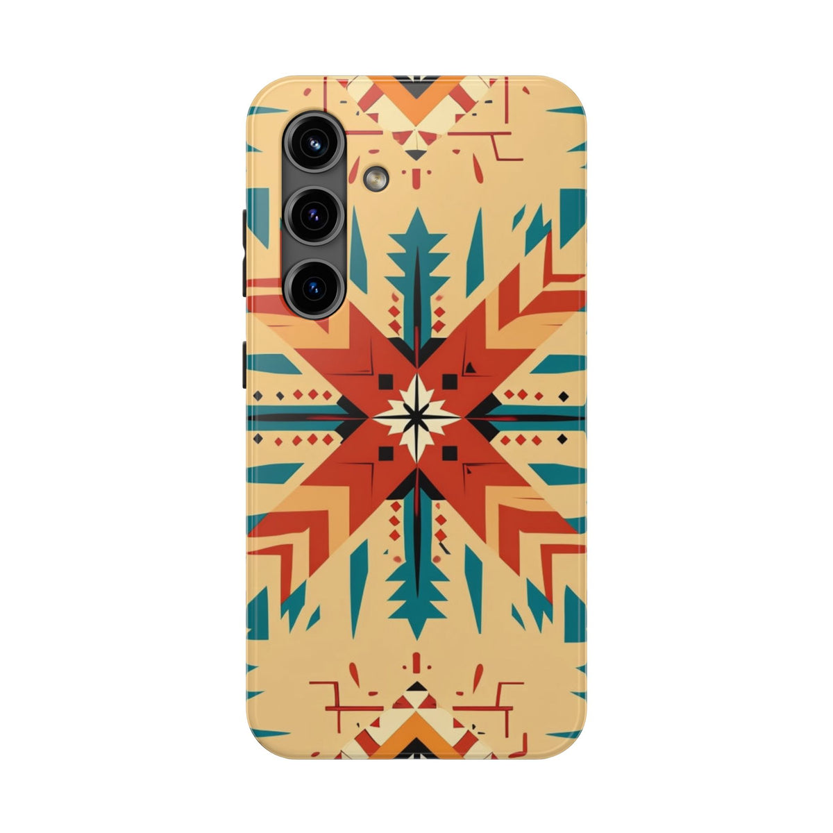 Southwestern Geometric Starburst Tough Phone Case
