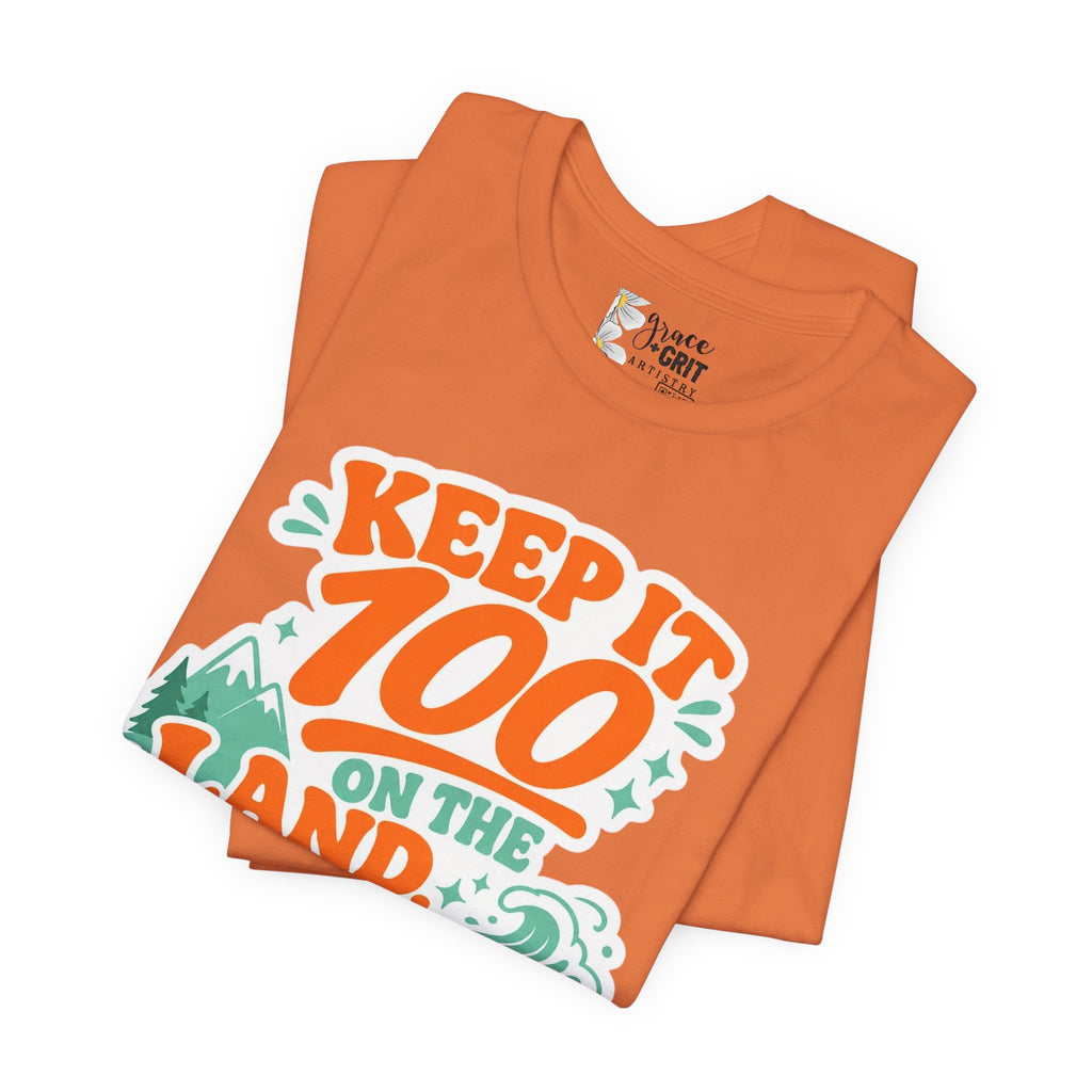 Keep It 100 Tee — On the Land, The Sea, The Sky Graphic T-Shirt