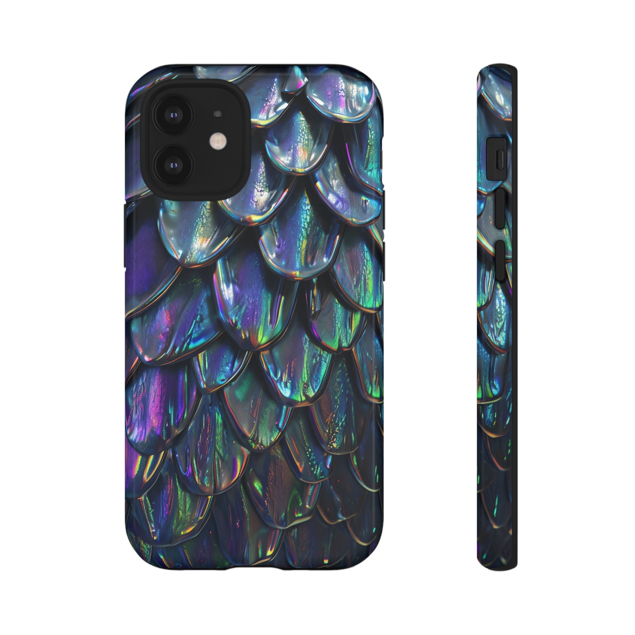 Dragon Scale Phone Case — Iridescent Dragon Scale Tough Case