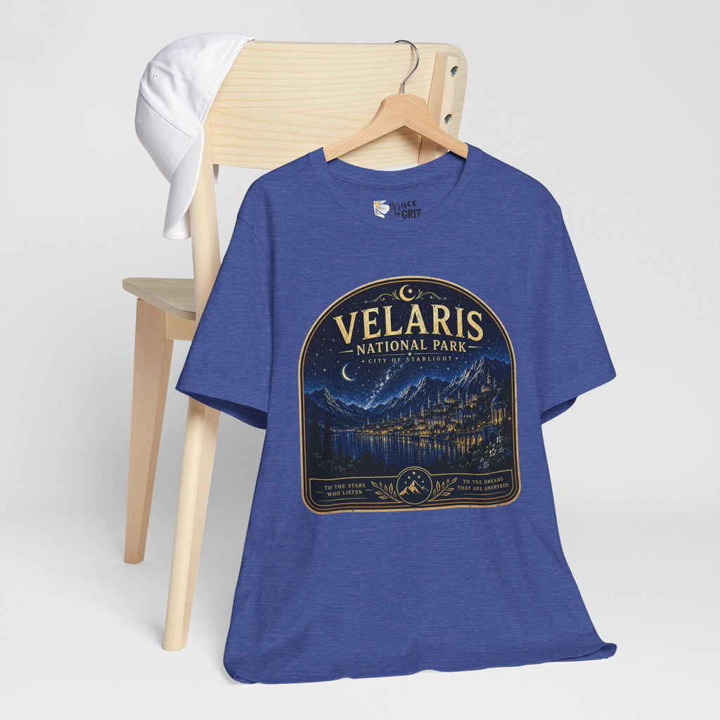 Velaris National Park Tee — Nighttime Cityscape Graphic Shirt
