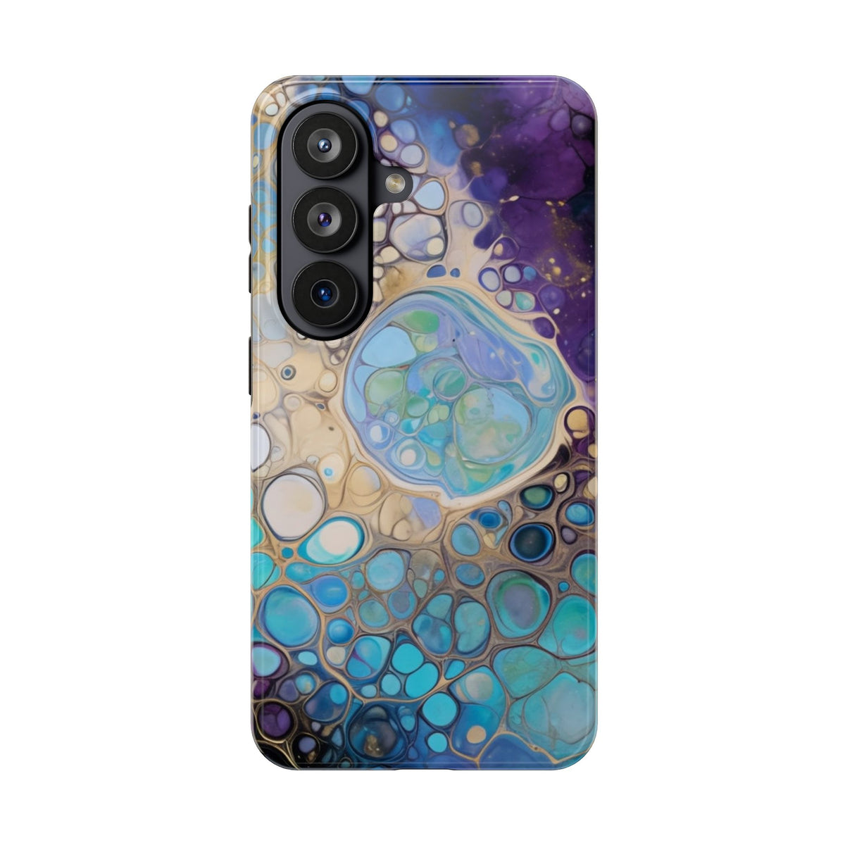 Abstract Ocean Bubble Tough Phone Case