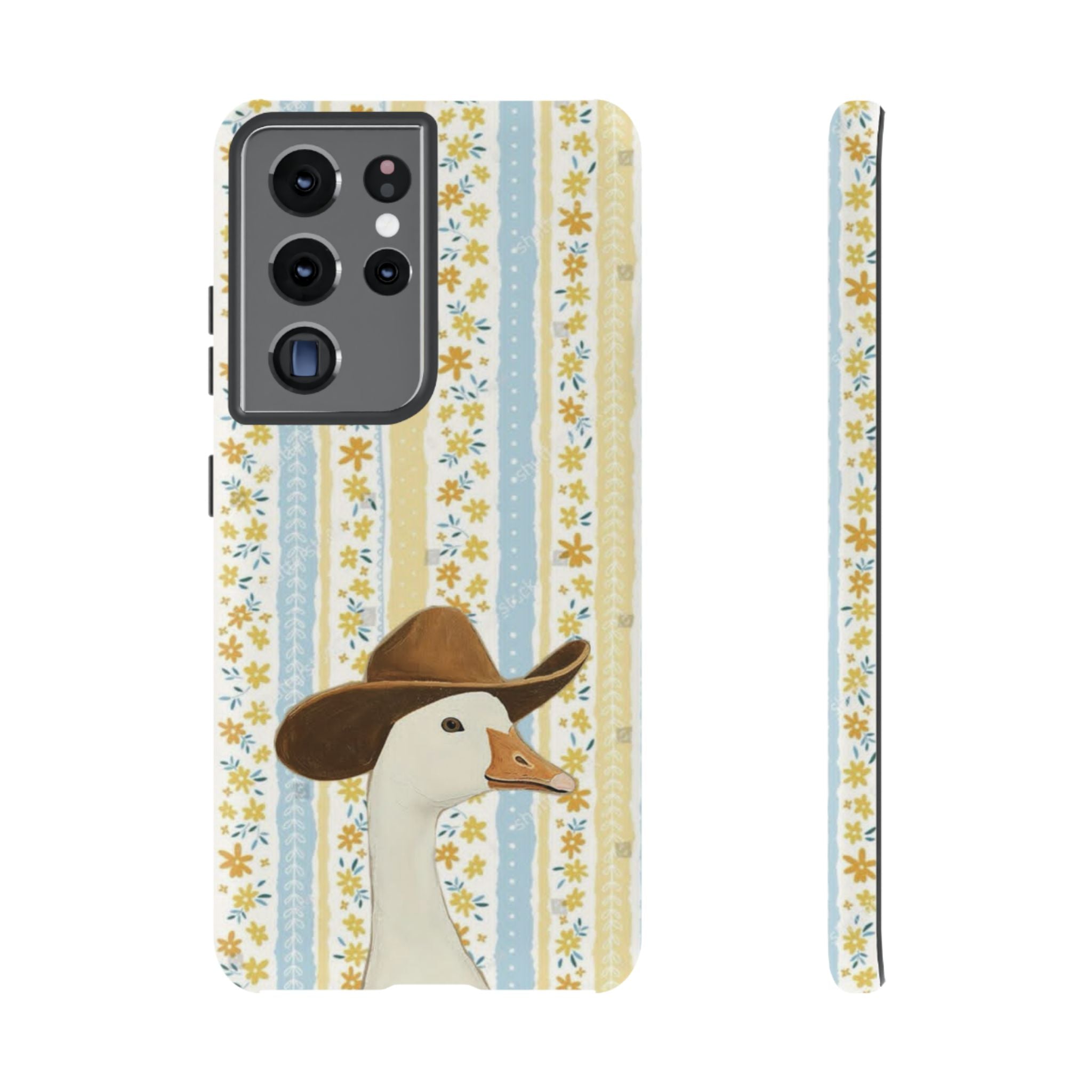 Goose Cowboy Phone Case – Cute Country Floral iPhone Cover