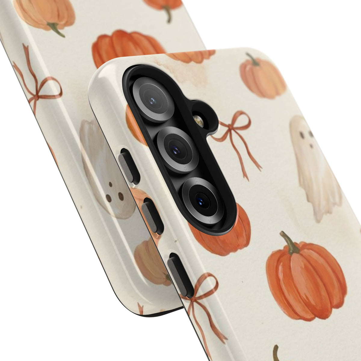 Pumpkin Ghost Phone Case – Cute Halloween Fall Pattern
