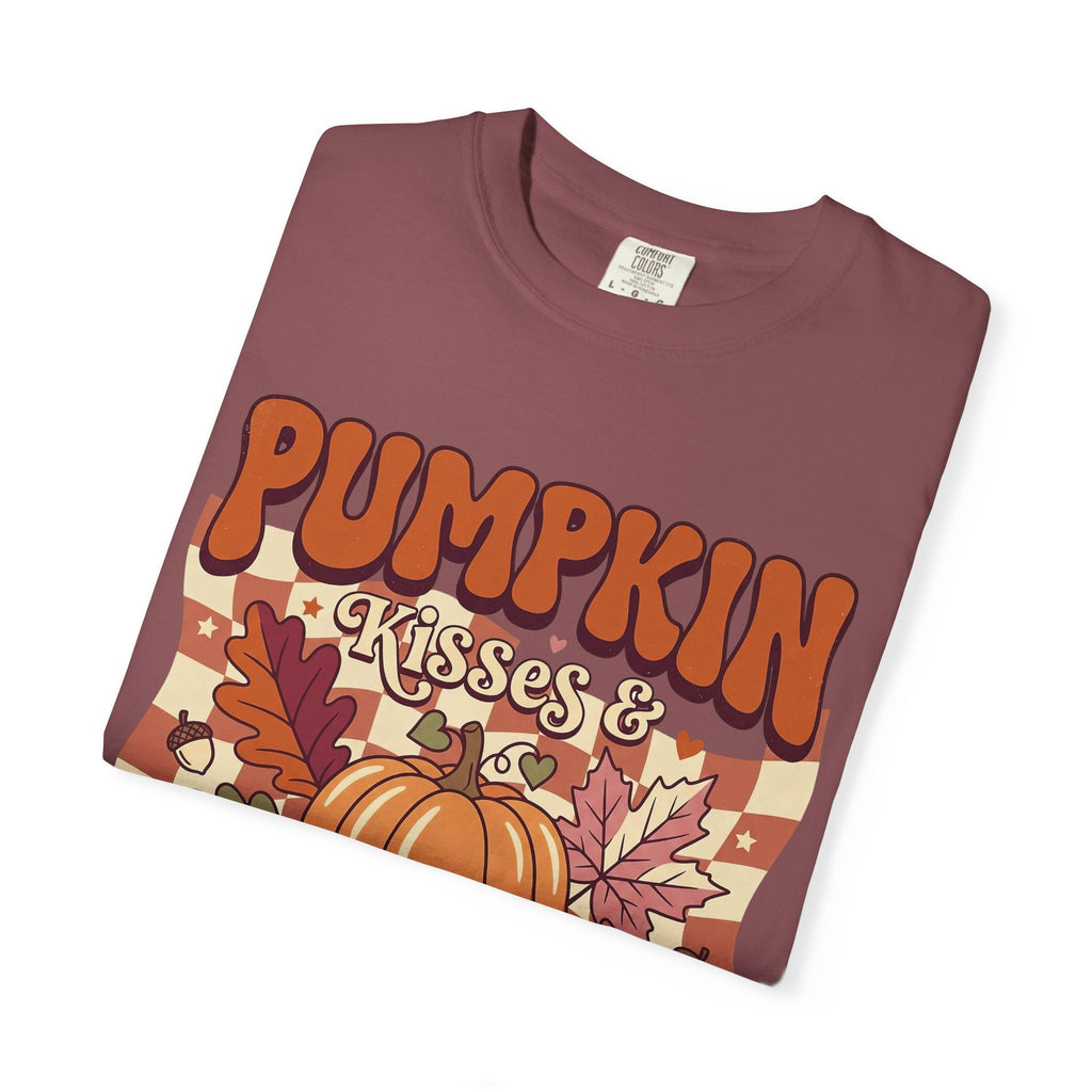 Pumpkin Kisses & Autumn Wishes Fall T-Shirt