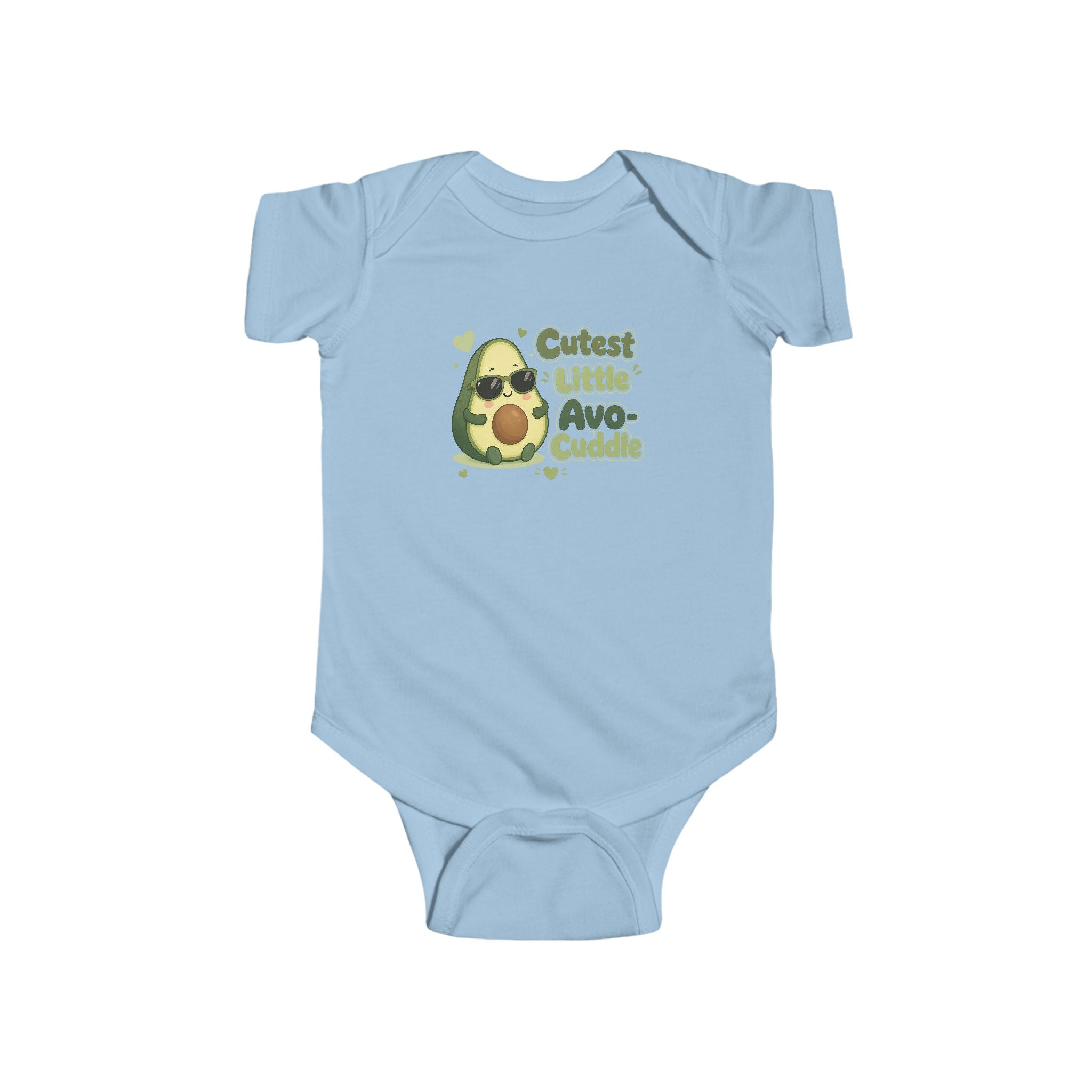 Infant Bodysuit - "Cutest Little Avo-Cuddle" Avocado Baby Onesie
