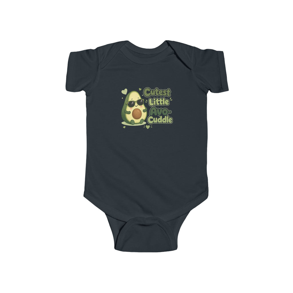 Infant Bodysuit - "Cutest Little Avo-Cuddle" Avocado Baby Onesie