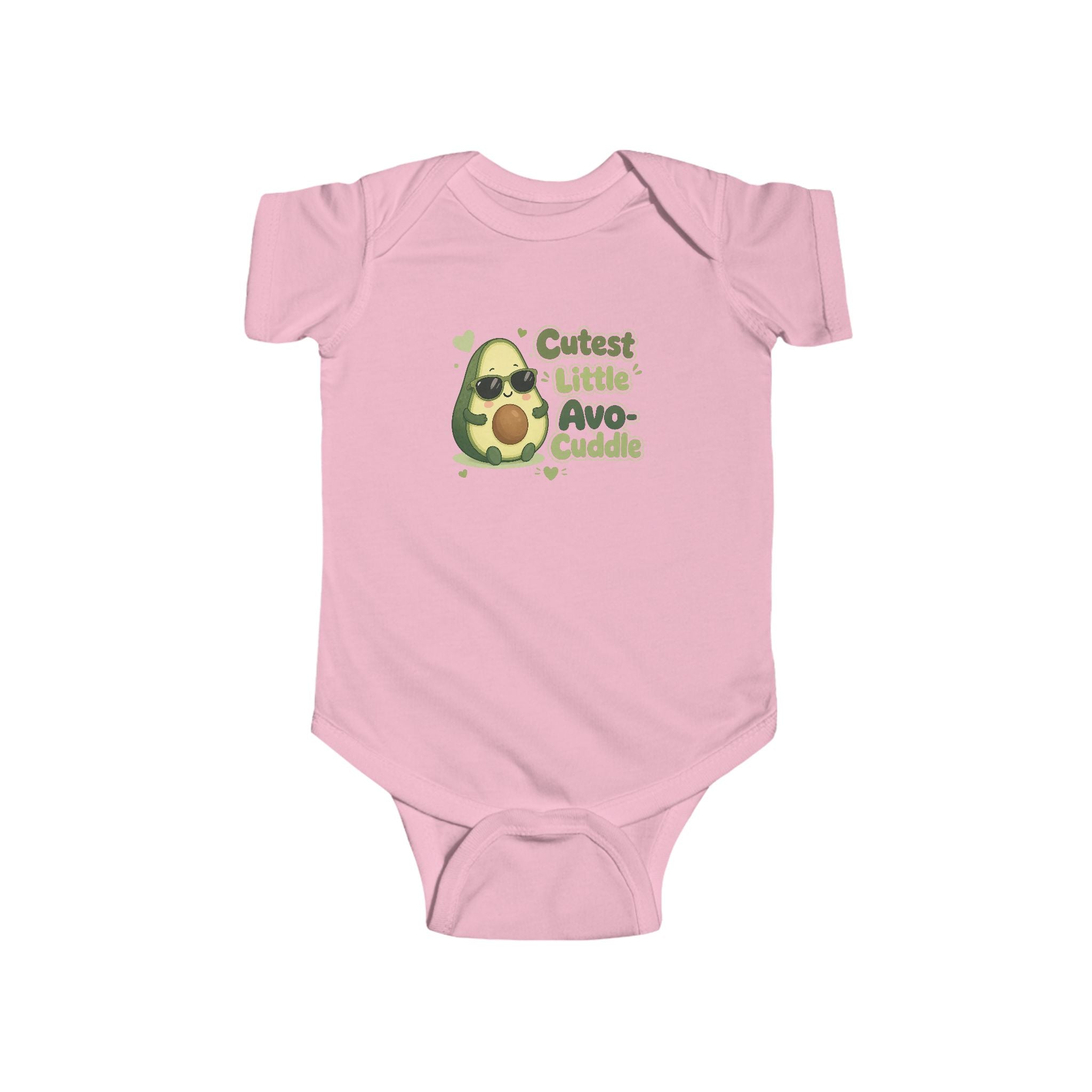 Infant Bodysuit - "Cutest Little Avo-Cuddle" Avocado Baby Onesie