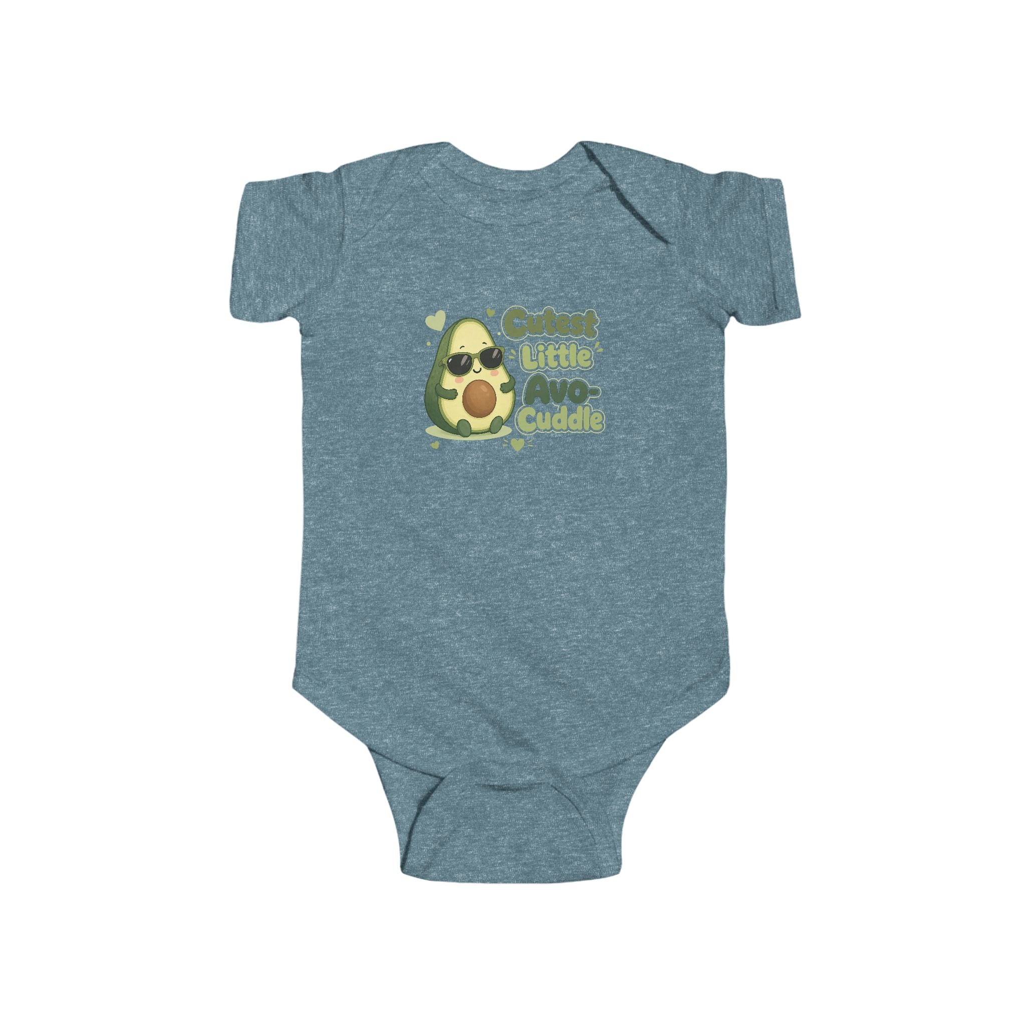 Infant Bodysuit - "Cutest Little Avo-Cuddle" Avocado Baby Onesie