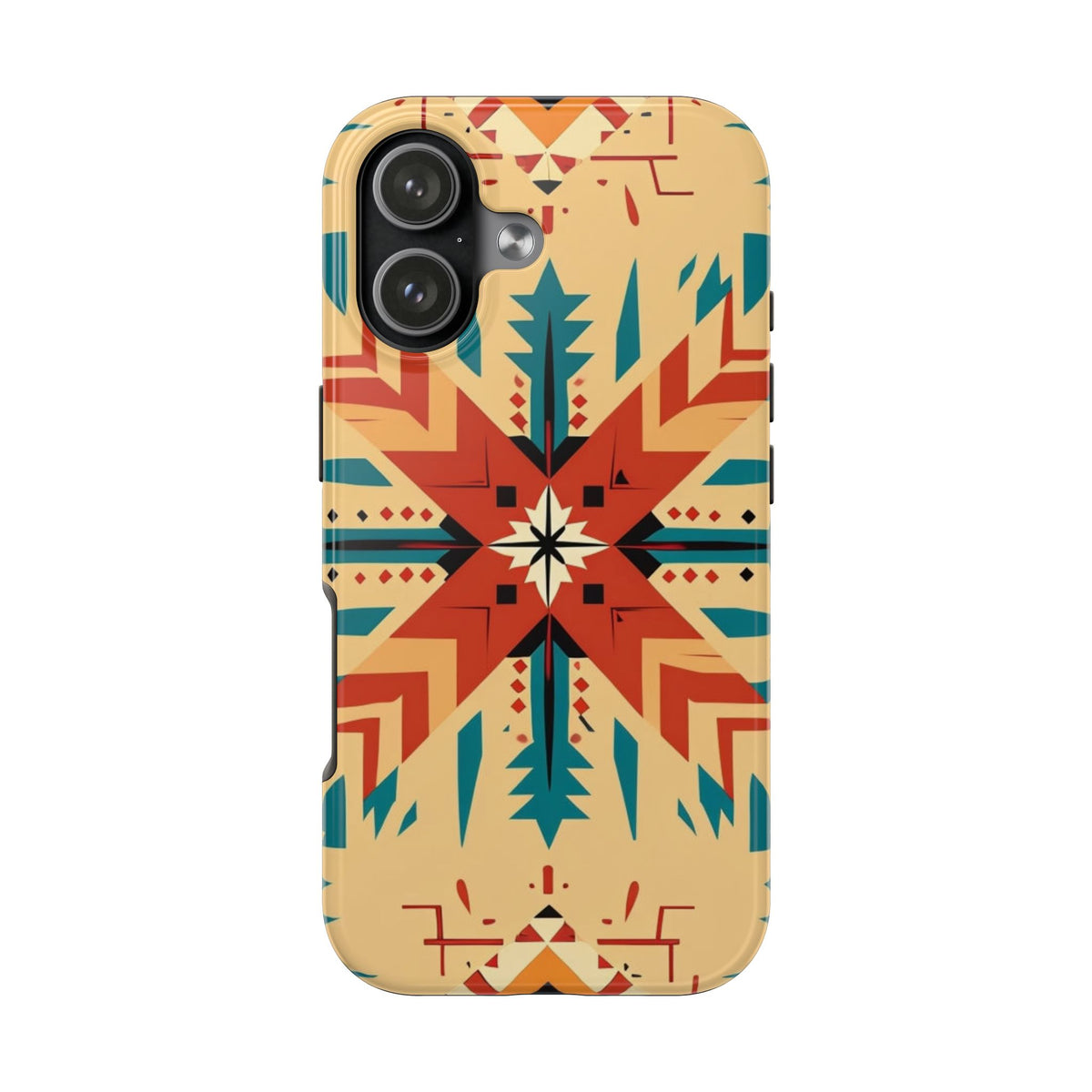 Southwestern Geometric Starburst Tough Phone Case