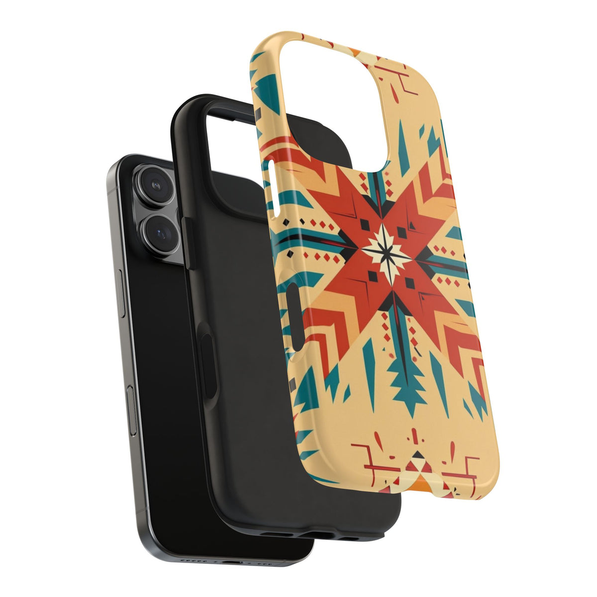 Southwestern Geometric Starburst Tough Phone Case