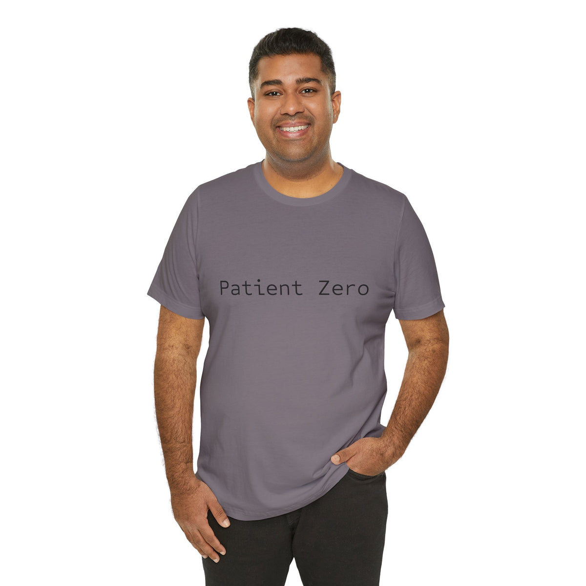 Patient Zero T-Shirt — Minimalist Text Tee