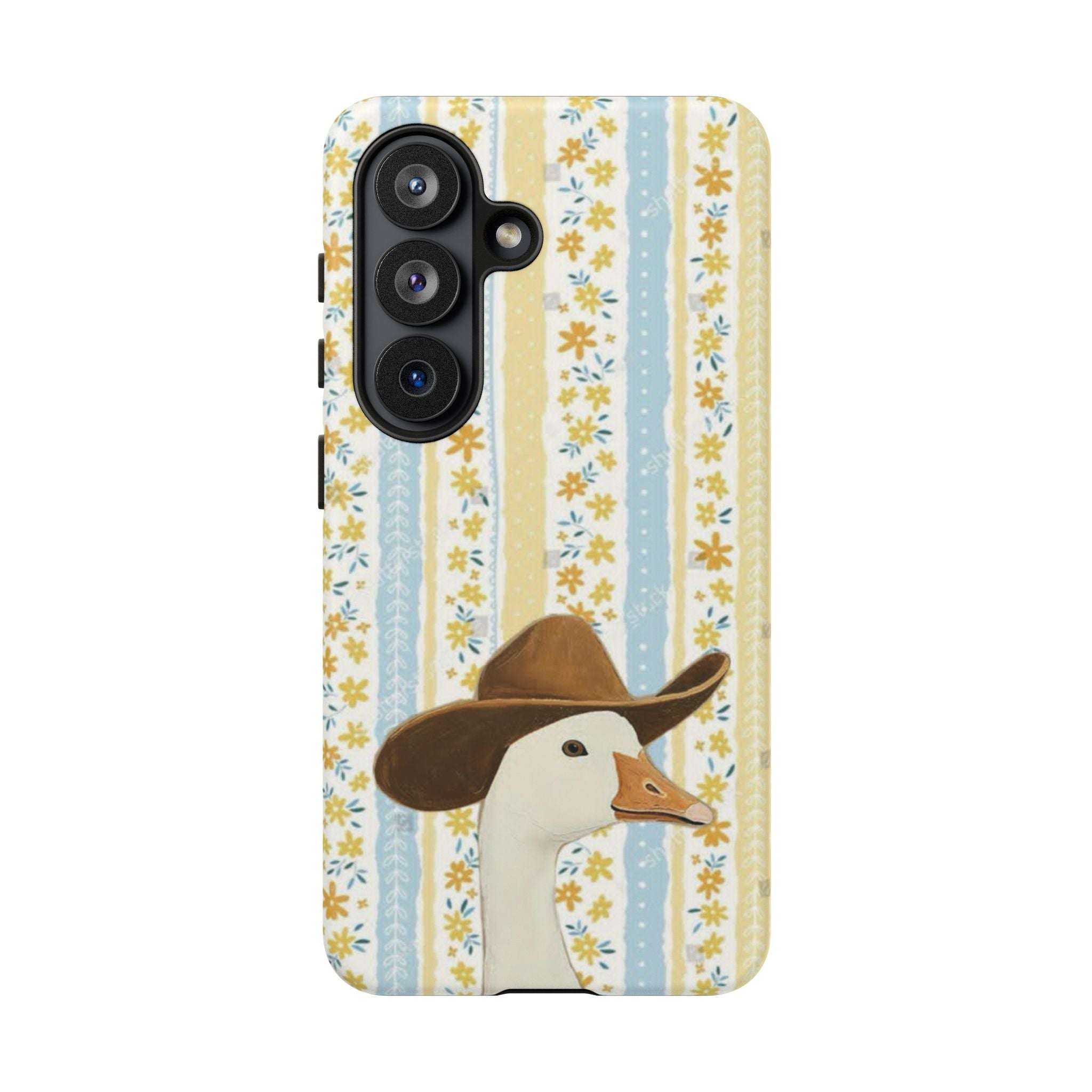 Goose Cowboy Phone Case – Cute Country Floral iPhone Cover