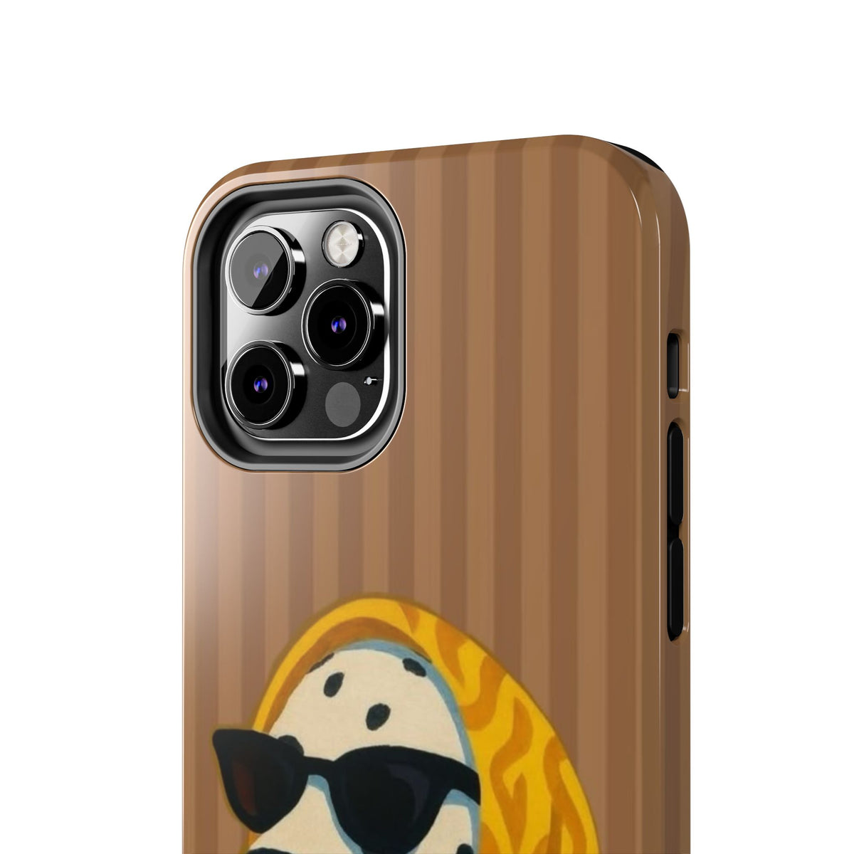 Dalmatian in Scarf Tough Phone Case — Retro Dog Print Protective Cover