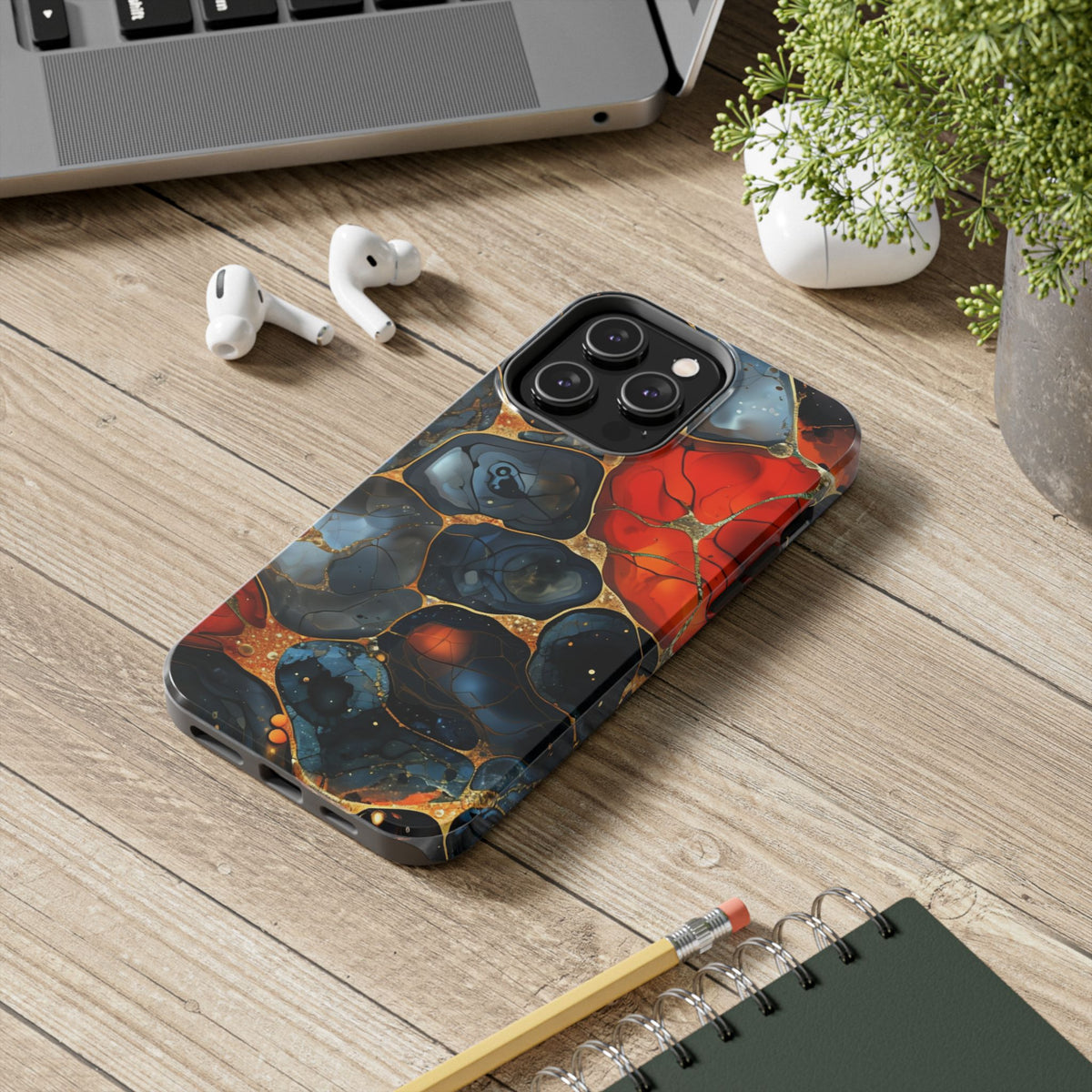 Abstract Geode Tough Phone Case