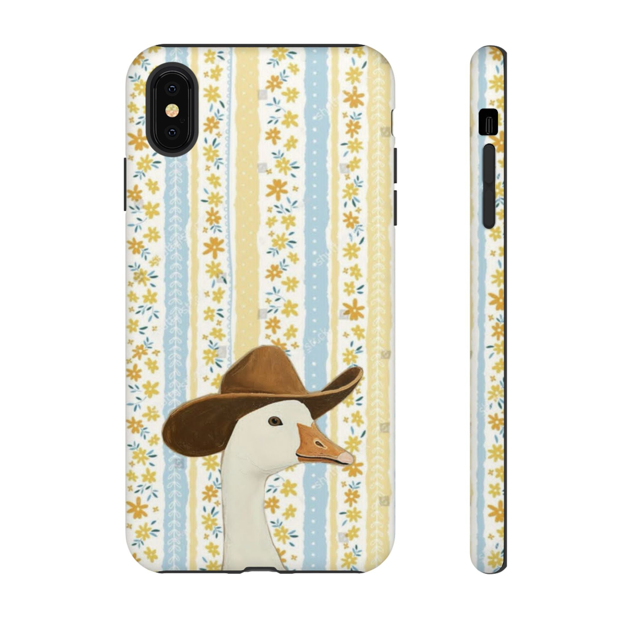 Goose Cowboy Phone Case – Cute Country Floral iPhone Cover