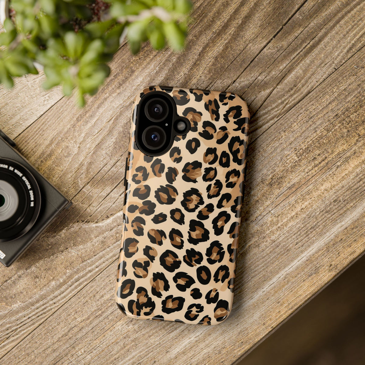 Leopard Print Tough Phone Case