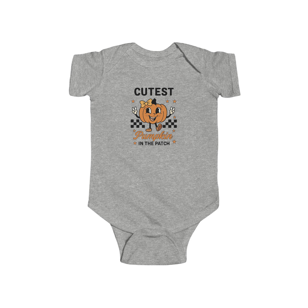 Cutest in the Patch Pumpkin Infant Bodysuit