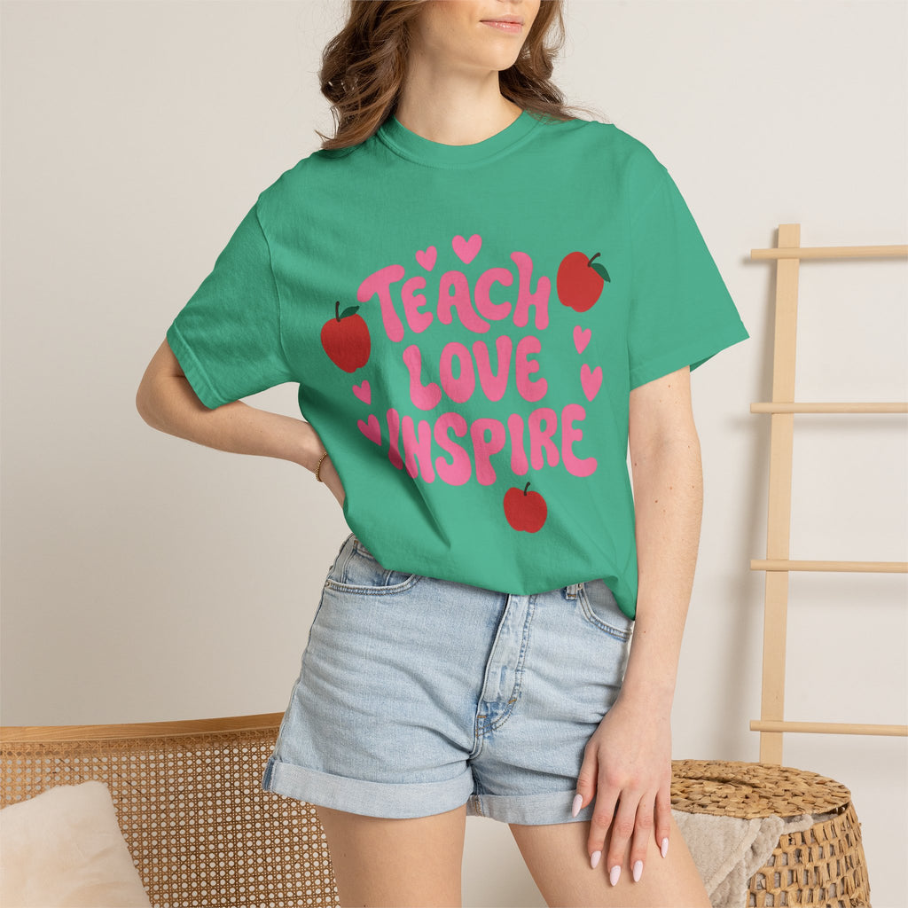 Teach Love Inspire Apple T-Shirt