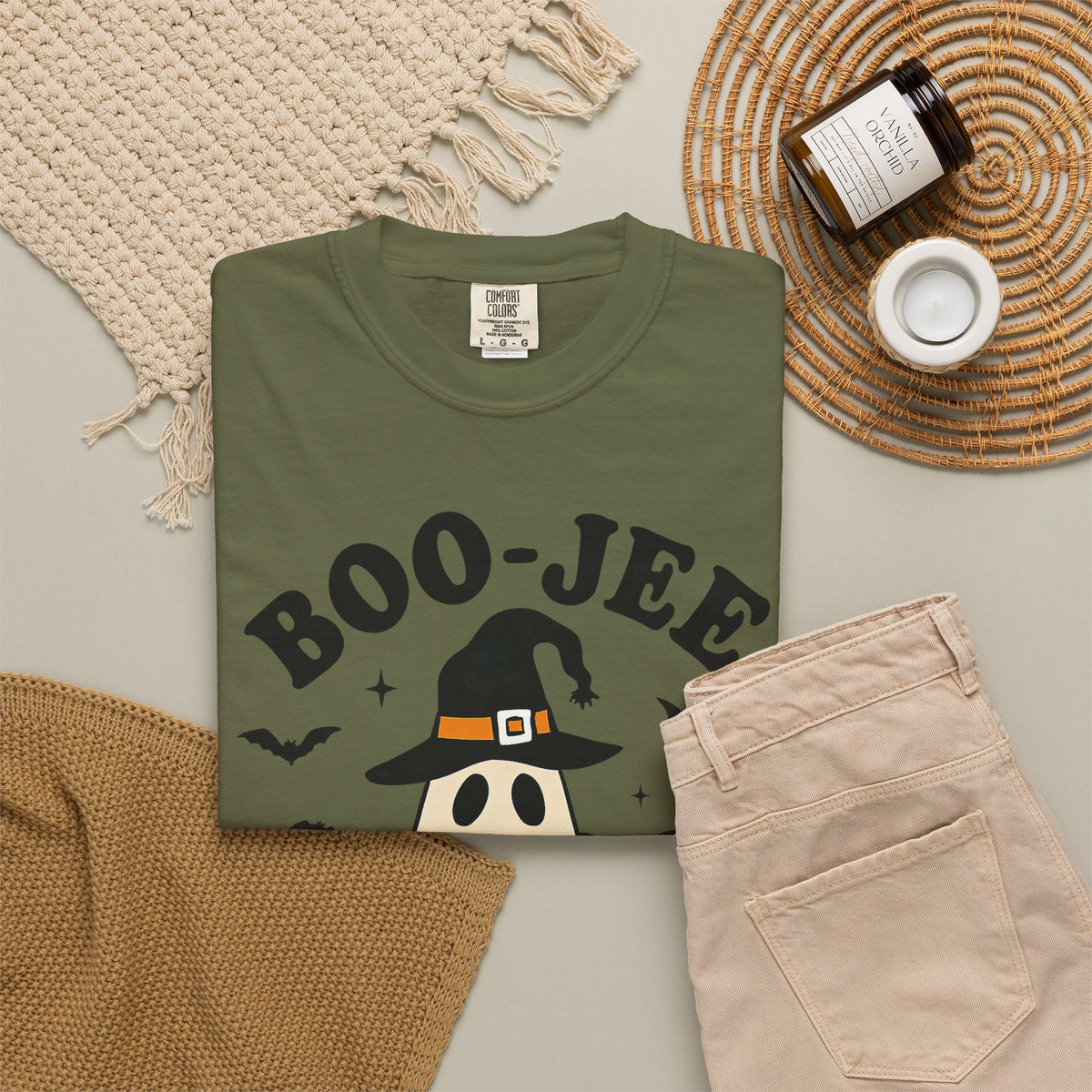 Boo-Jee Ghost Halloween T-Shirt
