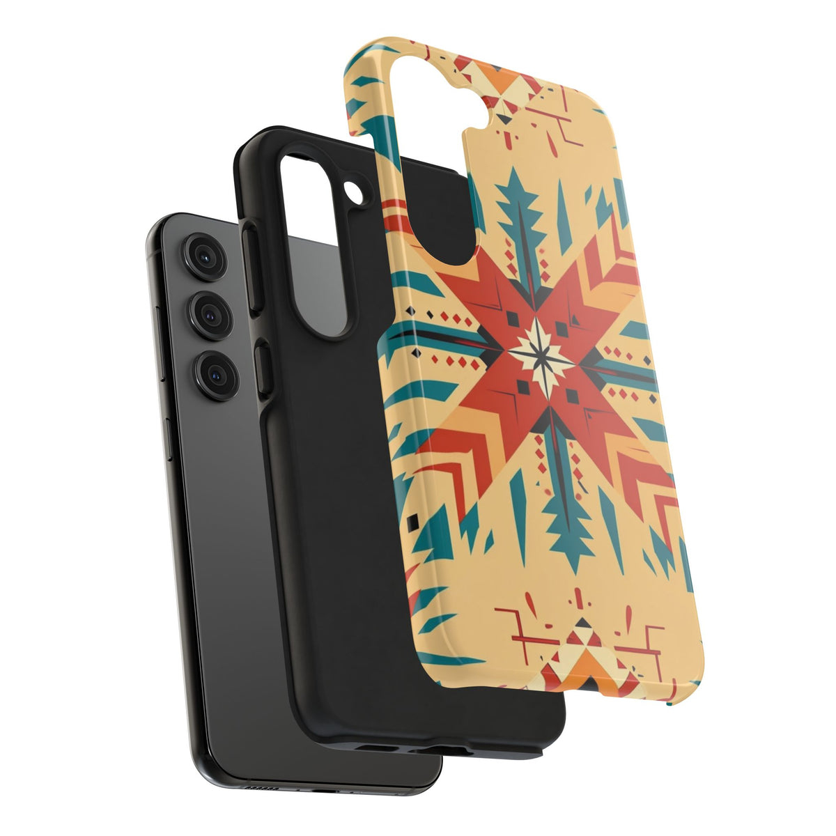 Southwestern Geometric Starburst Tough Phone Case