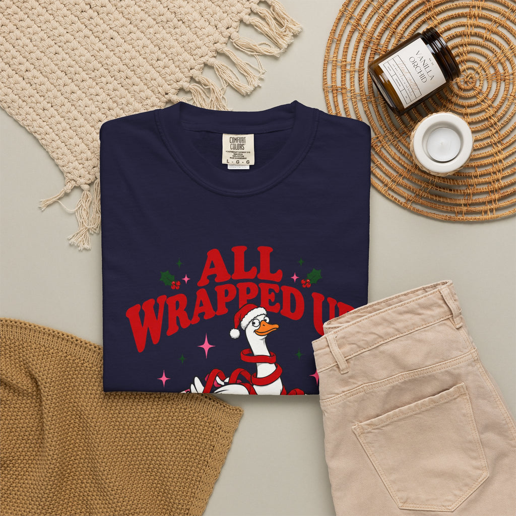 All Wrapped Up in Nonsense Christmas T-Shirt