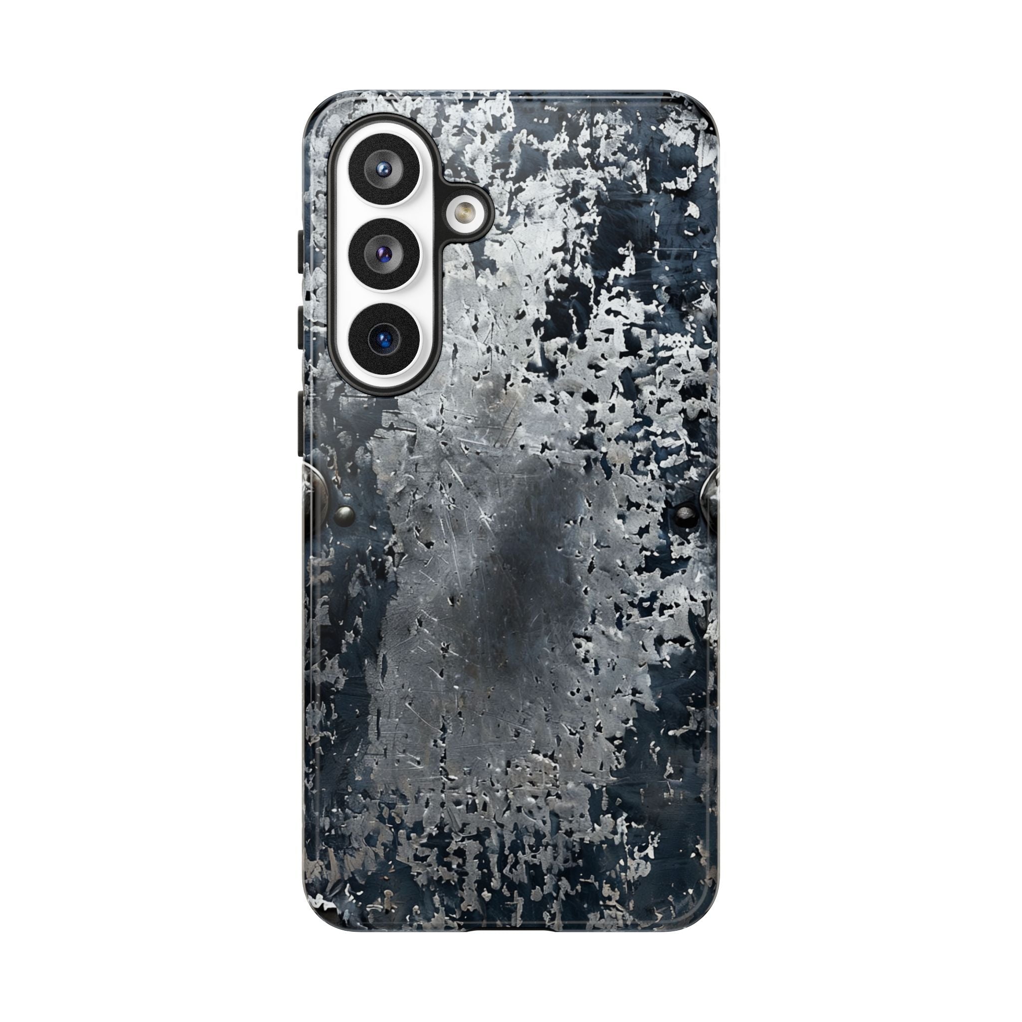 Rugged Rusted Metal Phone Case — Industrial Distressed Armor for iPhone