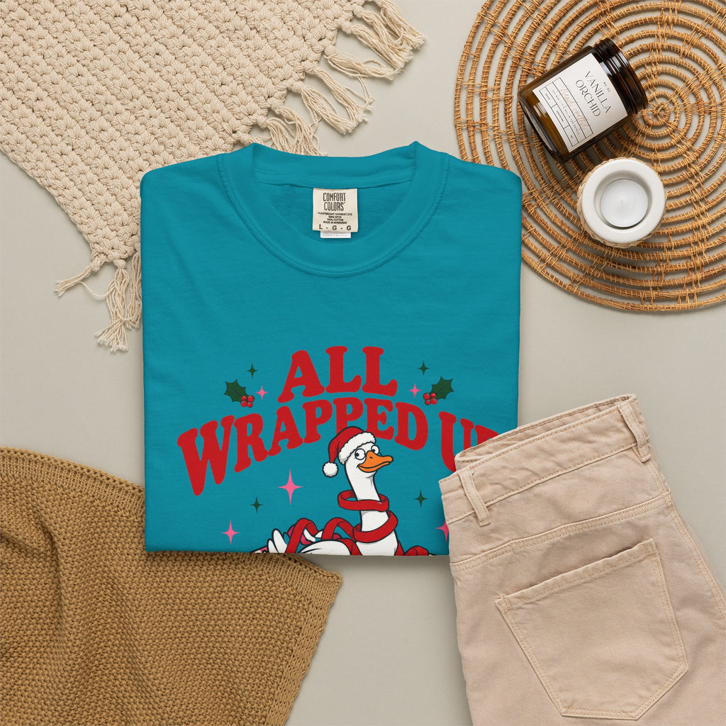 All Wrapped Up in Nonsense Christmas T-Shirt