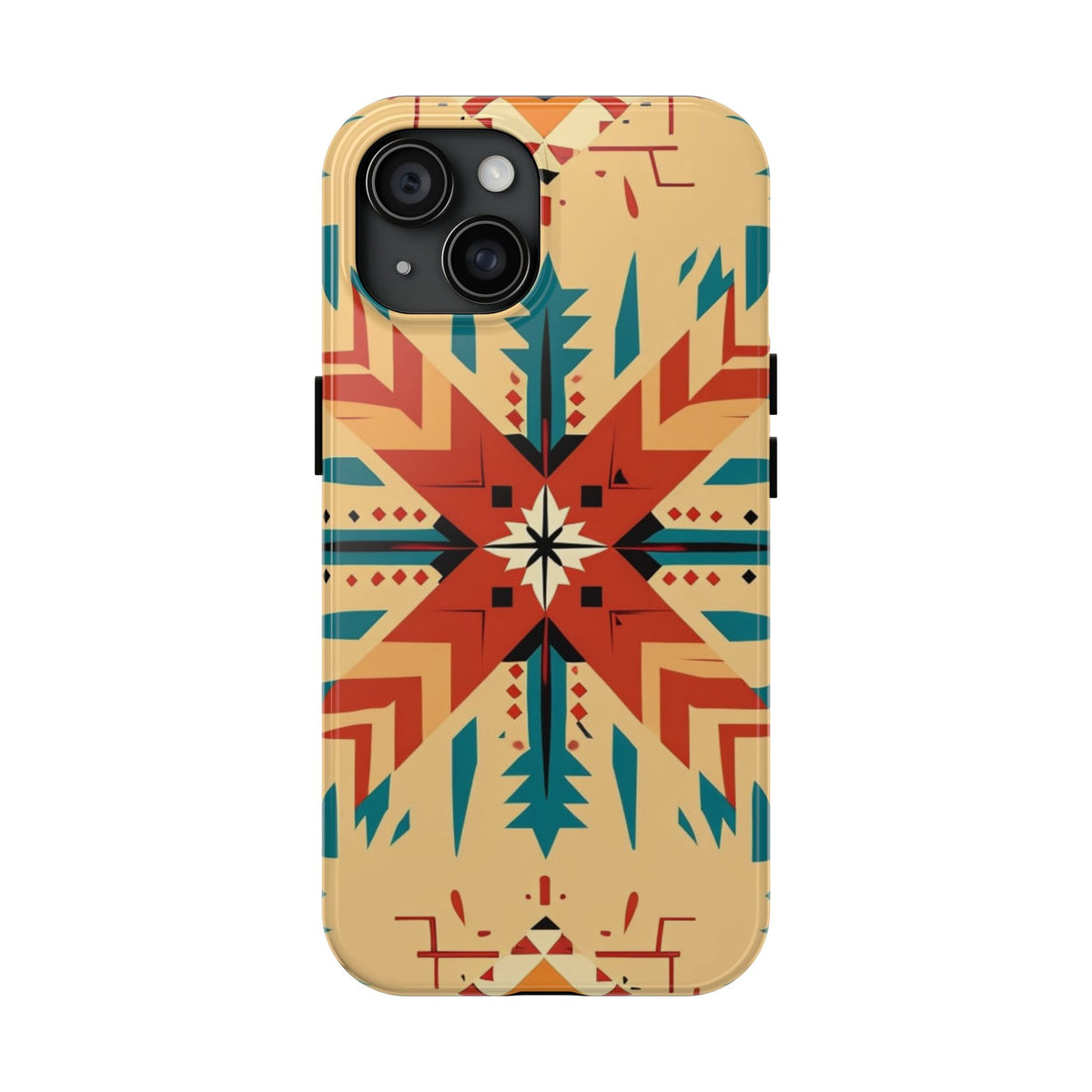 Southwestern Geometric Starburst Tough Phone Case