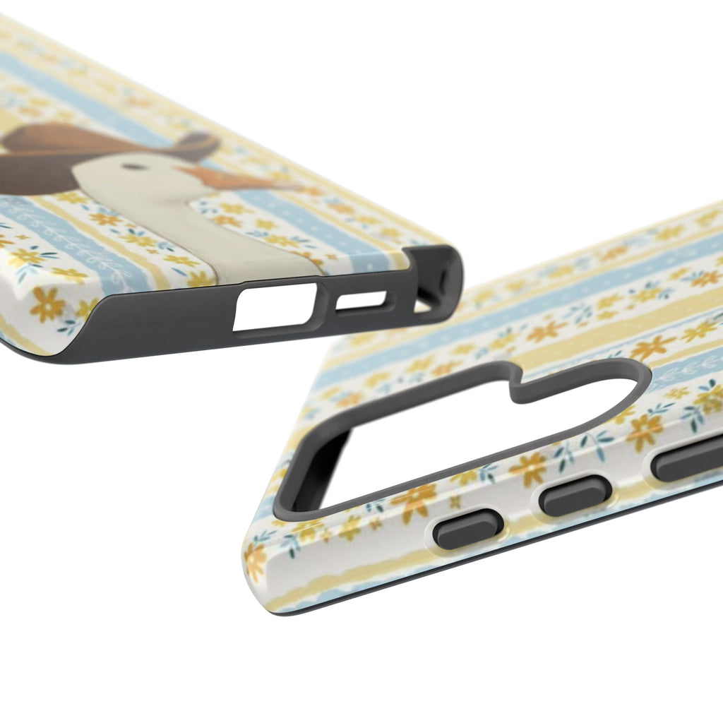 Goose Cowboy Phone Case – Cute Country Floral iPhone Cover