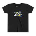 Youth Tee — Playful 'TS' Cloud Logo Kids T-Shirt