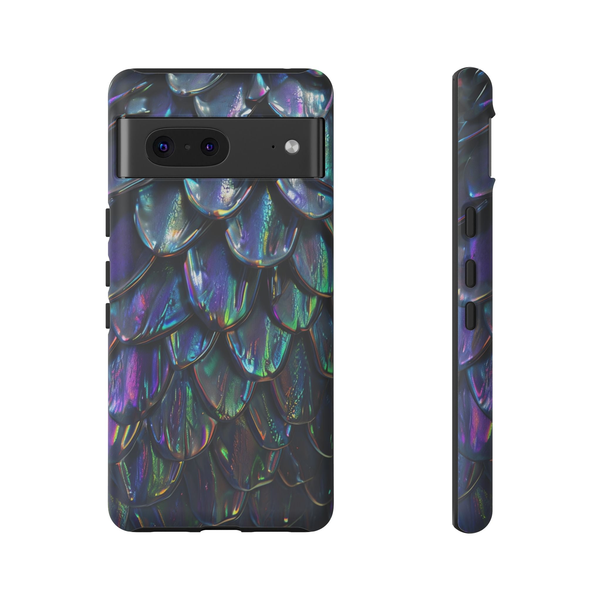 Dragon Scale Phone Case — Iridescent Dragon Scale Tough Case