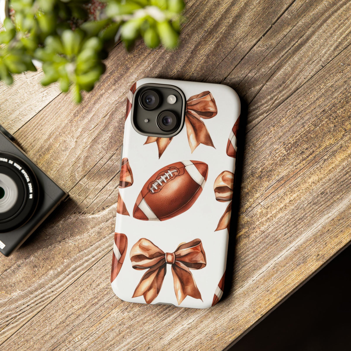 Football Bow Phone Case
