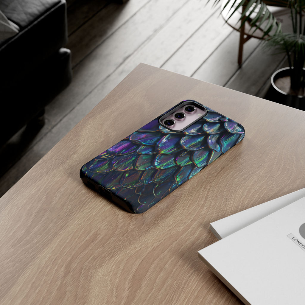 Dragon Scale Phone Case — Iridescent Dragon Scale Tough Case