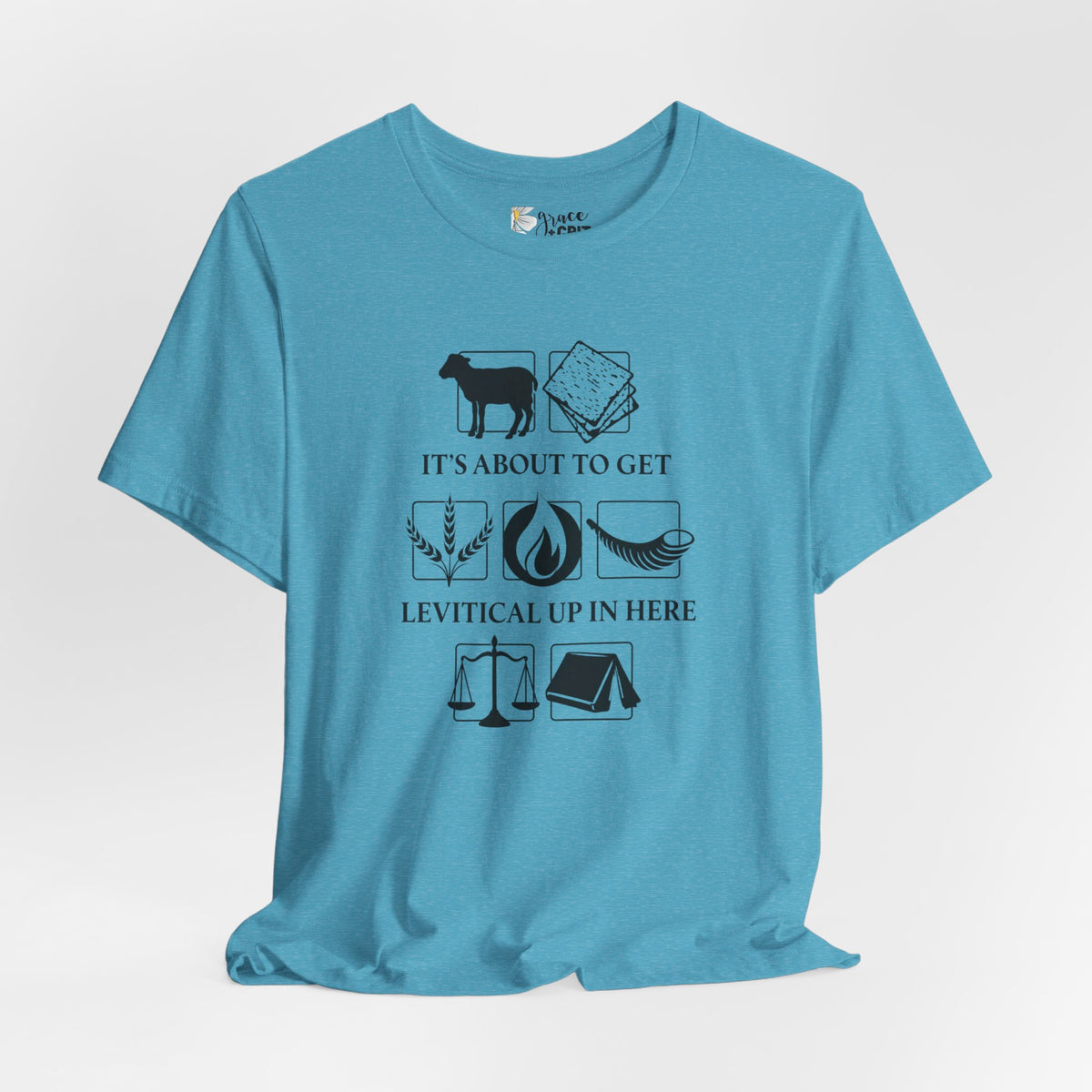 Levitical Up In Here T-Shirt — Funny Bible Symbols Tee