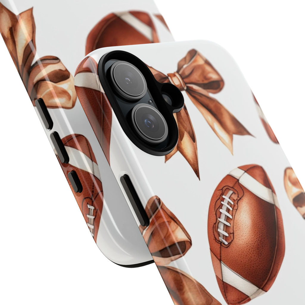 Football Bow Phone Case