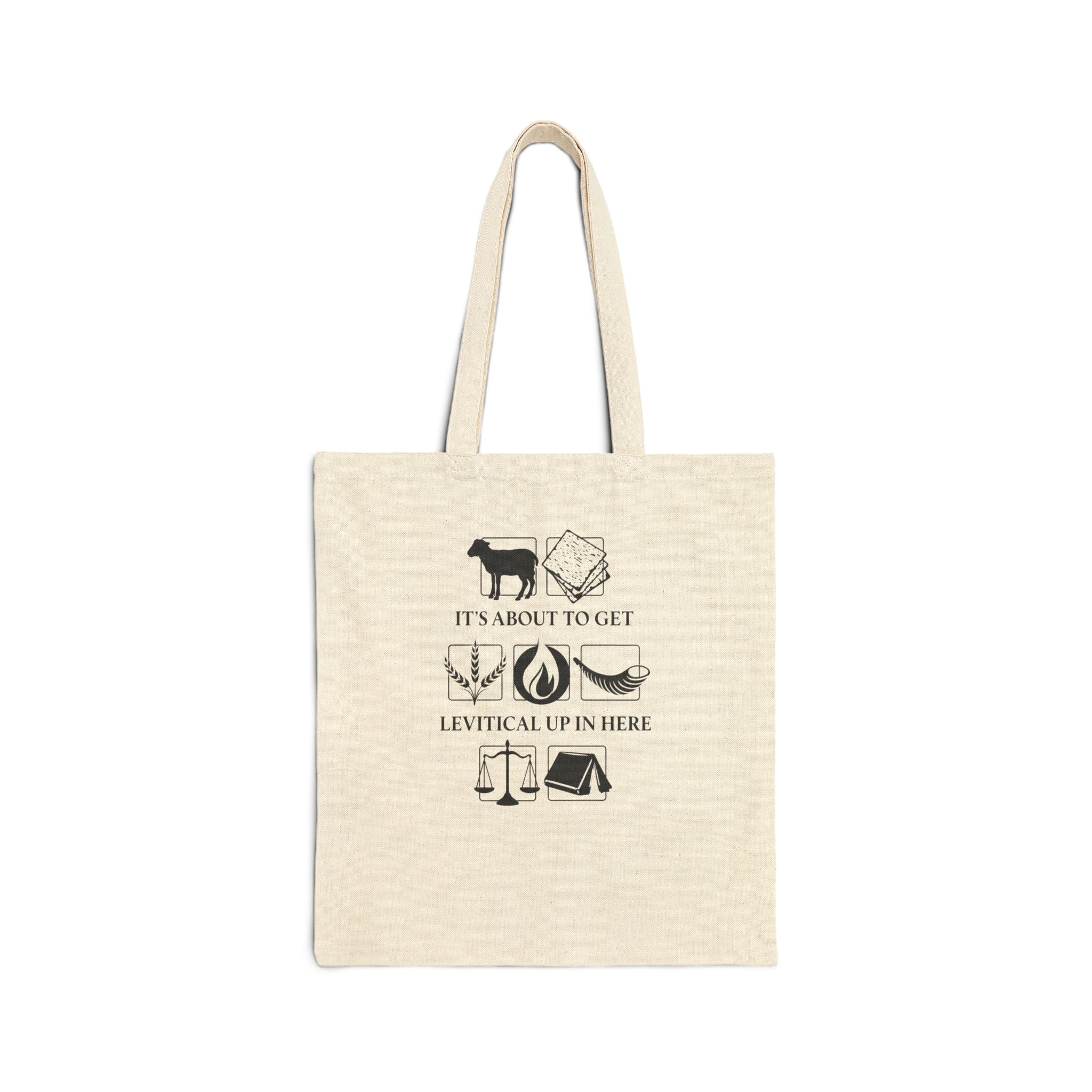 Cotton Canvas Tote Bag