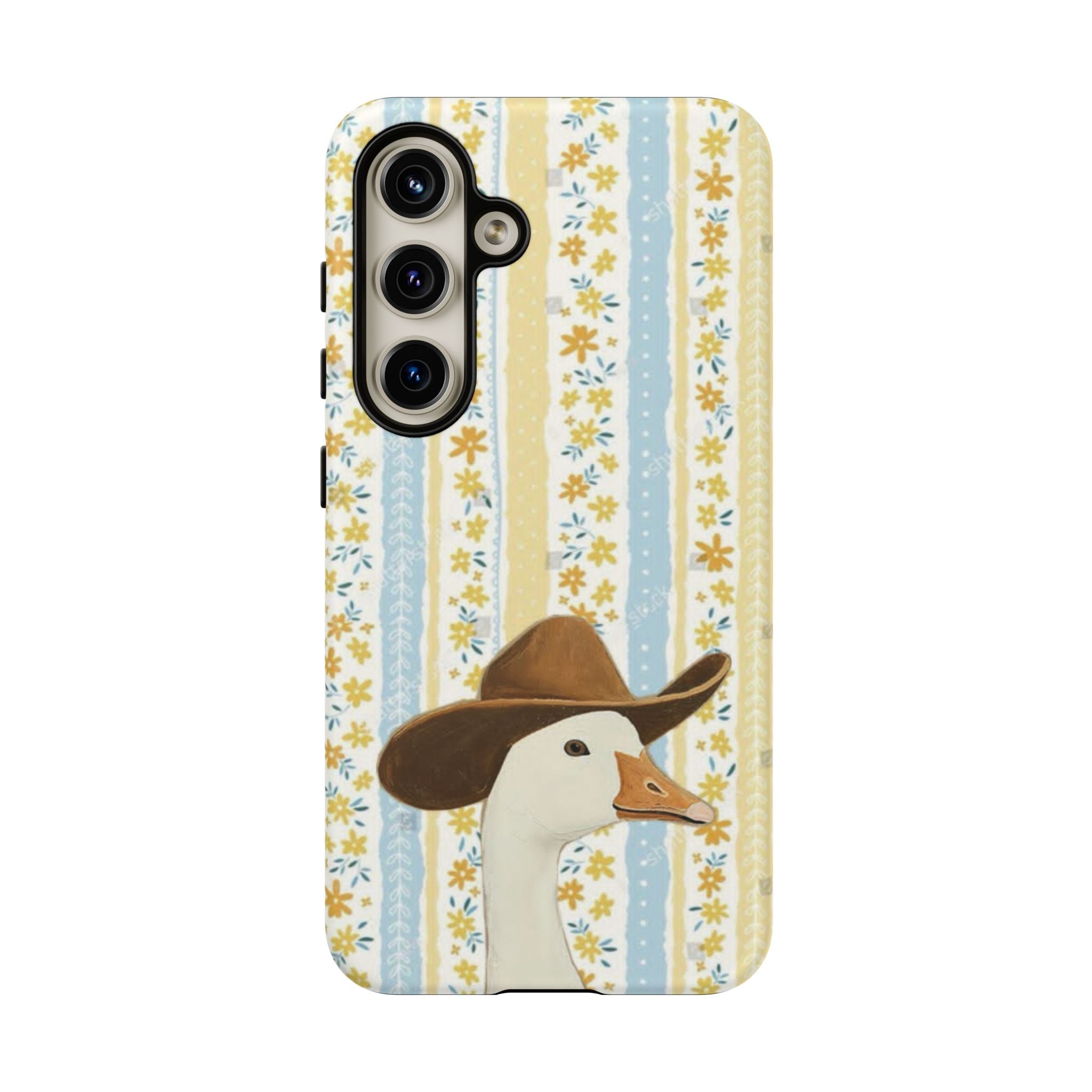 Goose Cowboy Phone Case – Cute Country Floral iPhone Cover